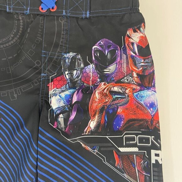 Power Rangers Boys Swim Trunks Youth Size S 21 in. Waist NWOT - Picture 3 of 9
